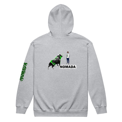 Sudadera con capucha y cremallera NOMADA-BULL Art.