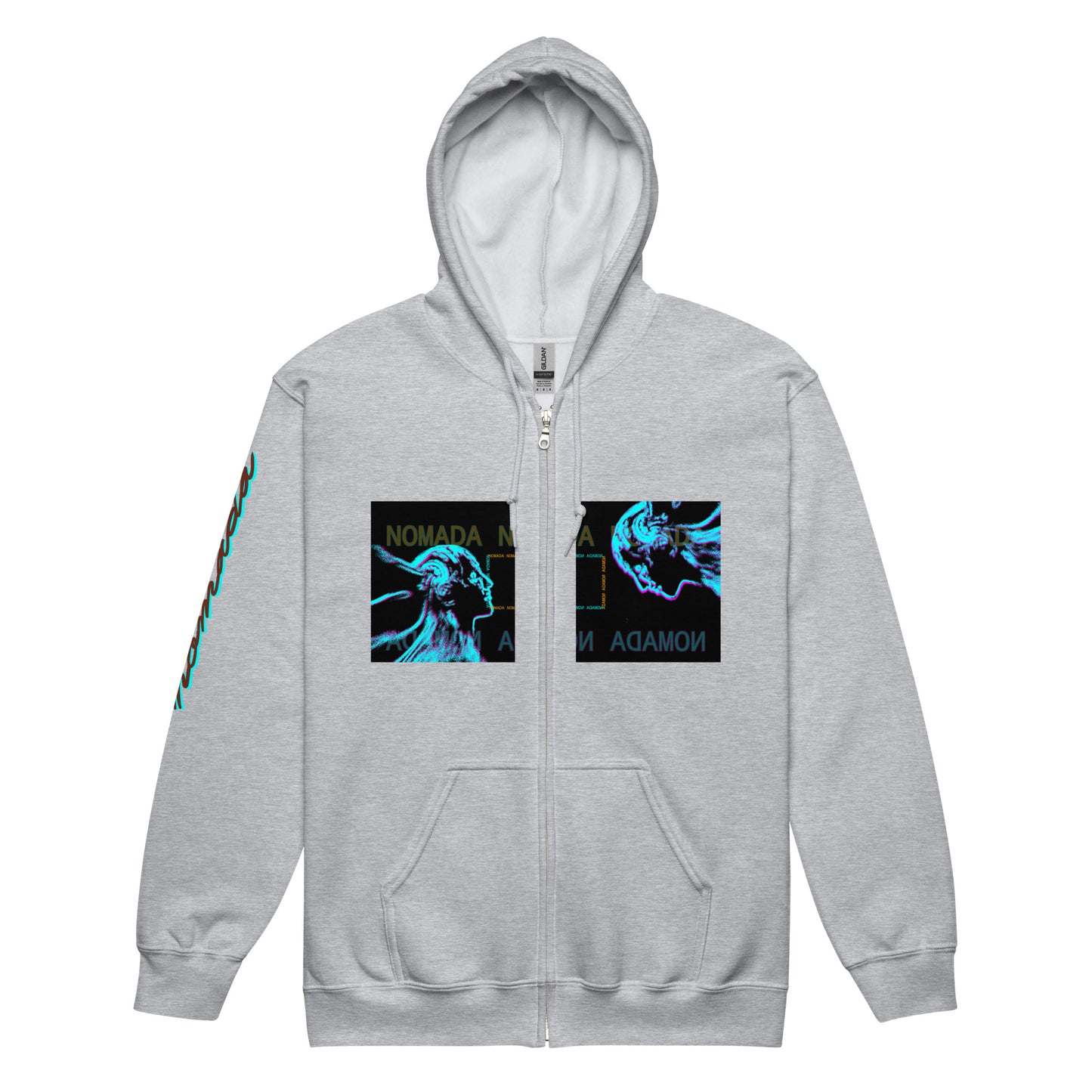 Sudadera con capucha y cremallera NOMADA IA Art.